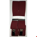 Buckle Braces - burgundy