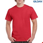 Gildan Plain Cotton Tee - red