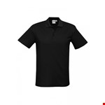 Fashion Biz Plain Pique Knit Polo - black