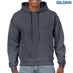 Gildan Hooded Sweatshirt - dark heather