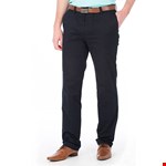 Bob Spears Map Style Active Waist Trouser - navy