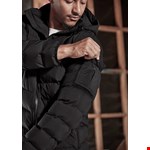 Streetworx Hooded Puffer Jacket - black
