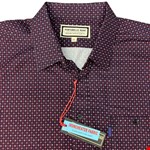 Portobello Road MM5503 L/S Shirt - burgundy