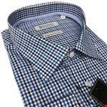 Boston 372712 Business Shirt - blue check