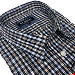 Blazer Riley S/S Shirt - navy check