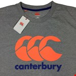 Canterbury CCC Logo Tee - grey marle