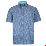 KAM Premium Arrow Head S/S Shirt - navy