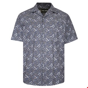 KAM Premium Hawaii Leaf S/S Shirt