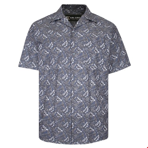 KAM Premium Hawaii Leaf S/S Shirt