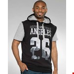 KAM S/S LA Hoody Tee - black